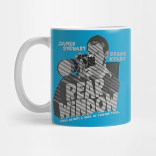 Rear Window - Vintage Suspense Design for Hitchcock Fans Mug